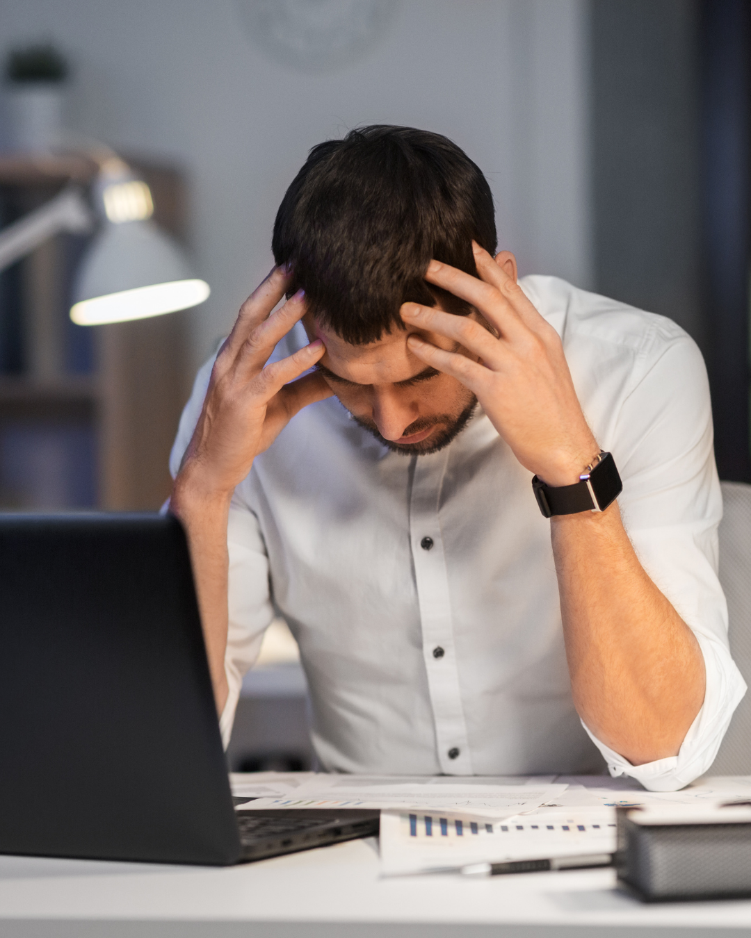 Reloj que simboliza la falta de tiempo